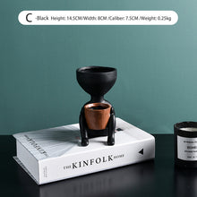 Load image into Gallery viewer, Character Portrait Flower Pot Desktop Vase Resin Succulents Plant Pot Abstract Human Face Flower Pot Home Micro Landscape Decor