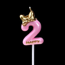 Load image into Gallery viewer, Number Cake Candle Birthday