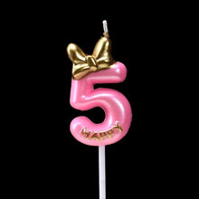 Load image into Gallery viewer, Number Cake Candle Birthday