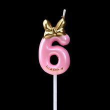 Load image into Gallery viewer, Number Cake Candle Birthday