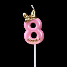 Load image into Gallery viewer, Number Cake Candle Birthday