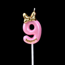 Load image into Gallery viewer, Number Cake Candle Birthday
