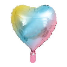 Load image into Gallery viewer, 2PCS 32inch rainbow number balloons with gold crown