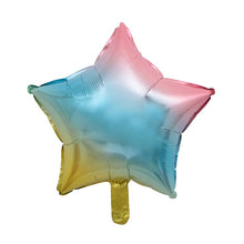 Load image into Gallery viewer, 2PCS 32inch rainbow number balloons with gold crown