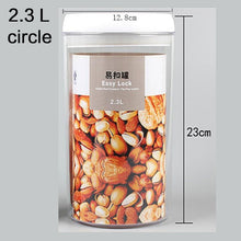 Load image into Gallery viewer, Food storage container Acrylic kitchen storage box multigrain storage jar transparent sealed cans easy to buckle Multi-capacity