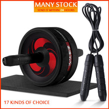 Load image into Gallery viewer, New 2 in 1 Ab Roller&Jump Rope