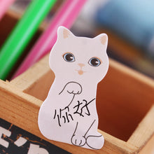 Load image into Gallery viewer, FangNymph Cute Cat Dog Box Stickers Scrapbooking Kawaii 3D Cartoon Stationery Sticky Notes School Supplies Post It Memo Pad
