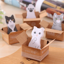 Load image into Gallery viewer, Puppy House Kitty House Memo Pads Post it stickers
