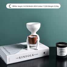 Load image into Gallery viewer, Character Portrait Flower Pot Desktop Vase Resin Succulents Plant Pot Abstract Human Face Flower Pot Home Micro Landscape Decor
