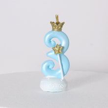 Load image into Gallery viewer, Crown Cake Number Candle Birthday
