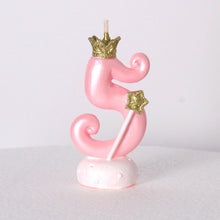 Load image into Gallery viewer, Crown Cake Number Candle Birthday
