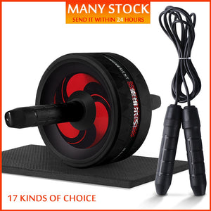 New 2 in 1 Ab Roller&Jump Rope