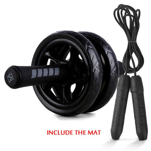 New 2 in 1 Ab Roller&Jump Rope