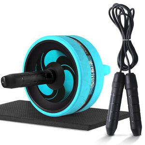 New 2 in 1 Ab Roller&Jump Rope