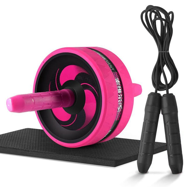 New 2 in 1 Ab Roller&Jump Rope