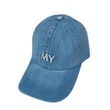 Load image into Gallery viewer, Baseball Jeans Cap Women

