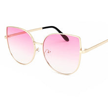 Load image into Gallery viewer, New Style Brand Women Cat&#39;s Eye Big Frame Clear Lens Sun Glasses UV400 xx173
