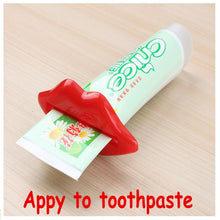 Load image into Gallery viewer, 1pcs Creative Lip Toothpaste squeeze multi-purpose extrusion device Toothpaste gels cream lotion squeezer #708
